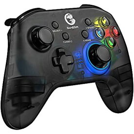 GameSir T4 pro ゲームパッド ワイヤレス Bluetooth 無線 接続 遅延なし Android/iOS/PC/Switch用 コントローラー HD振動 TURBO連射機能付き 6軸ジャイロセンサー搭載 T4pro
