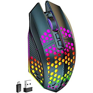 �Q�[�~���O�}�E�X ���C�����X �}�E�X ���� ���w�� �}�E�X �n�j�J���V�F���̗p �[�d�� �����x �ő�3600DPI 4�i�����\ RGB���C�g �y�� 7�{�^�� ���E�Ώ� �ϊ�������~ (��)