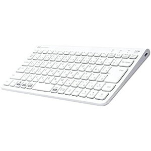 �T�����_�C���N�g Bluetooth�L�[�{�[�h �}���`�y�A�����O iPad iOS/Win/Mac/Android �Ή� �z��ؑ։\ �[�d�� �p���^�O���t ���{��z�� �e���L�[���X �z���C�g 400-SKB073 �e���L�[�Ȃ�