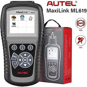Autel ML619 OBD2XLi[ Ԑff@ {Ή ABS/SRSffXLc[ OBD2VXebmw/benz/audiȂǂ̃`FbNGWCgiMILjyABS/SRSx̃It