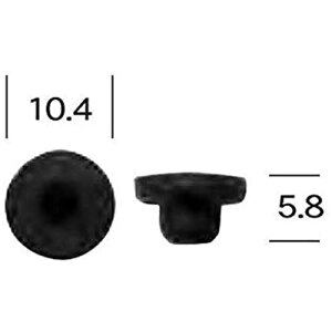 �{�X�g�� (VOSTON) �����ԗp���i �v���X�e�B���x�b�g ���F 1��10���� BC5625 ��10.5×6mm