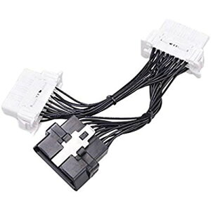 OBD2 OBDII J1962 YP[uRlN^ 16sXvb^[ GNXeVI[gJ[GNXeVP[uA_v^[(30CM)