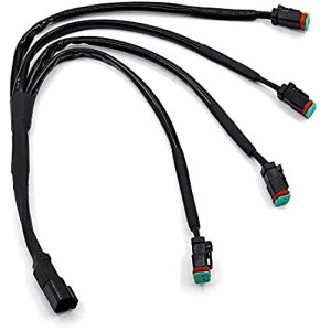 Aoling DTRlN^[ 12V 14AWG Deutsch DT DTP A_v^[ C[n[lXLbg h 4[h LEDCgo[ ƓLED[NCg tHOv DT4