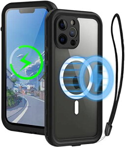 iPhone13 Pro max�p�P�[�X MagSafe�Ή� �}�O�l�b�g���� �����ق�13�P�[�Xpro max IP68�h���h�o �ϏՌ� �A�C�t�H��13�P�[�X�v���}�b�N�X Qi�[�d�Ή� 360�x�S�ʕی� ���Γ��� ...