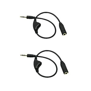 3.5mm wbhz P[u 30cm {[ _Ct 򉻖h~ CzR[h I[fBIP[u 2 (ubN)