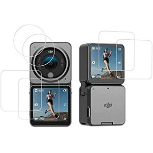 �y2���Z�b�g�zKPNS ���{�f�ސ� �����K���X DJI Action 2 Dual Screen�R���{ �p �K���X�t�B���� �����K���X �J�o�[ �ی�t�B����
