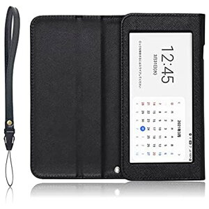 au/UQ Galaxy Mobile Wi-Fi SCR01 ��p ���o�C�����[�^�[ �P�[�X �ی�t�B�����t�� (�u���b�N)