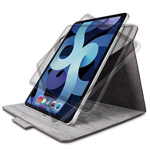 �G���R�� iPad Air 10.9 ��4���� (2020�N) �P�[�X �蒠�^ ���B�[�K�����U�[ 360�x��] �u���b�N TB-A20M360BK ���U�[�P�[�X/�蒠�^/360�x��]