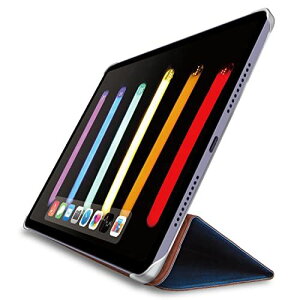 �G���R�� iPad mini6 ��6���� (2021�N) �P�[�X �����^ �y�� �O�܂�X�^���h �\�t�g���U�[ �w�ʃN���A �l�C�r�[ TB-A21SWV2NV