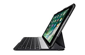 Belkin キーボードケース iPad 9.7 第5世代 / iPad Air 1対応 電池寿命6か月 QODE Ultimate Lite ブラック F5L904QEBLK-A