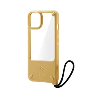 �G���R�� iPhone 13 2�� �n�C�u���b�h�P�[�X �ϏՌ� NESTOUT LAKE �T���h�x�[�W�� PM-A21BNEST3BE