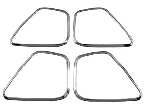 BRIGHTZ Bクラス W247 ステンレスドアスピーカーリング 4PC サテンシルバー 【 SPEAKER−115 】 B180 B200d