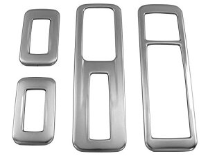 BRIGHTZ レクサス RX300 AGL20W AGL25W ウィンドウスイッチカバー サテンシルバー 【 WIN−SWI−016 】 AGL20 AGL25 AGL L20 L25 20 25 RX300 RX