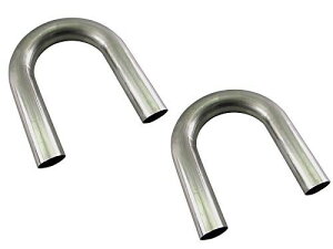 BRIGHTZ 48�� 180�x �X�e�����X �Ȃ��p�C�v 1.2mm�� 2PC �y CUR�|PIPE�|015�|2PC �z 48�p�C 48�� 180°