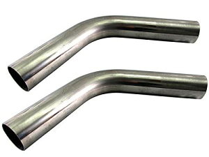 BRIGHTZ 60.5�� 60�x �X�e�����X �Ȃ��p�C�v 1.2mm�� 2PC �y CUR-PIPE-003-2PC �z 60.5�p�C 60.5�� 60° 43718