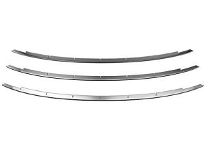 BRIGHTZ プリウス ZVW51 ZVW55 後期 超鏡面ステンレスメッキフロントバンパーモール 3PC 【 FBUM−MOL−096 】 ZVW51 ZVW55 VW51 VW55 W51 W55 50