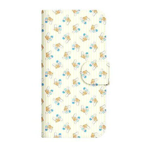 iPhone 12 Pro ケース 手帳型 LINE スタンプ いけやけい デザイン (489) 手書きアニマル vol.16 くまと風船 B SC-4174-B/iPhone 12 Pro