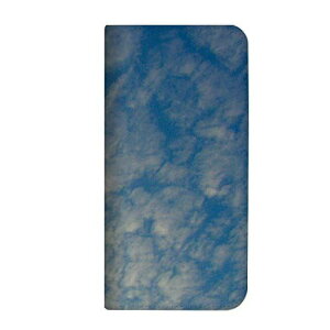 Galaxy A41 SC-41A ケース 手帳型 ベルトなし 空・芝・苔・石 ソラ (491) NB-0097-SO/SC-41A