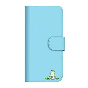Xperia 10 II SOV43 ケース 手帳型 LINE スタンプ いけやけい デザイン (485) ゆるっと鳥獣戯画 vol.3 許しましょう B SC-4116-B/SOV43