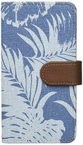 Android One S4 ケース カバー 手帳型 アンドロイドワンS4 #012 デニム地 ライトブルー サファリ スマホカバー スマホケース 手帳ケース 手帳カバー s4-tc012-lb02