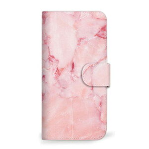 GALAXY NOTE 10+ SCV45 ケース 手帳型 大理石 マーブル ストーン 石 ピンク (463) SC-0297-PK/SCV45