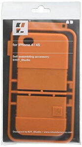 KIT_ iPhone4/4S �v�����f���^�P�[�X �L�b�g B�p�[�c �I�����W K1025i4S