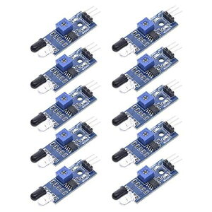 Ren He 10Zbg IRԊO Q ZT[ W[ LM393 Rp[^ 3 dXCb` X}[g J[ {bg ArduinoɑΉ