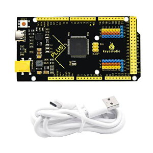 KEYESTUDIO 5V Mega 2560 R3 Plus }CR {[h + Type-C USB P[u X^[^[Lbg for Arduino AhDC[m AfC[m AfB[mC1.5Ao