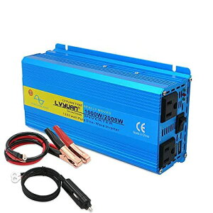 LVYUANiNGjCo[^[ g 12V 1000W ő 2000W DC 12Vij AC100Vi𗬁j ϊ AC RZg×2AUSB\Pbg×2 J[Co[^[zd ЊQ΍ nk ...