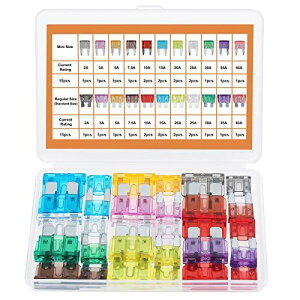 JOREST 30q[YZbgA/gbN/I[goCp(2A 3A 5A 7.5A 10A 15A 20A 25A 30A 35A 40A)A15~j^q[Y + 15^q[Y 30PCS ~j&Wq[Y