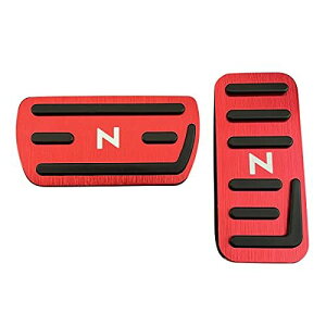 YANMW nbox ペダルカバー ブレーキペダル 適合 ホンダ nbox n-box N-WGN N-ワゴン NBOXカスタム N-VAN アルミフット ペダル ブレーキ アクセル カバー保護 取付簡単 安全運転