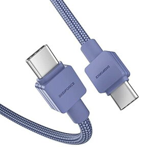 DIGIFORCE USB-C to usb-c P[u Type C IX PDΉP[u 100W y3dҍ̍ϋviCfށz[d f[^] for MacBook^iPad Blue
