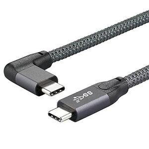 L Type C to Type C USB 3.2 P[u 1.5M y20Gbps] 100w}[d 4K@60Hzfo PD3.0/QC3.0Ή zType C P[u ...