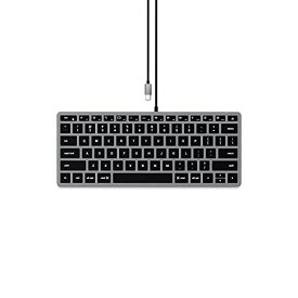 Satechi スリム W1 有線 バックライトキーボード USB-C接続 (MacBook Pro/M1/Air, iMac, Mac Mini, iPad Pro/Air など対応) (1ゾーン)