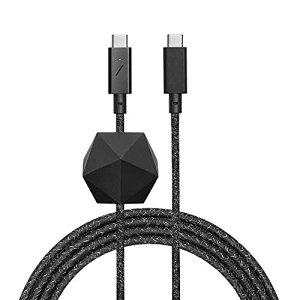 Native Union Type-C Desk Cable - USB-C to USB-C 8ft ~߃AJ[mbgt [dP[u MacBook/Pro 2017-2020, iPad mini Cosmos