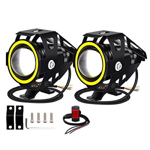 X-STYLE U7 LED wbhCg ⏕ 2[h oCNtHOv 2[h vWFN^[ CREE Ce^ 12V ėp XCb`t 2ZbgizCg{CG[j 2[h (_/CJÔ)