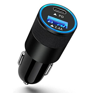 USB CVK[\Pbg 30W J[`[W[ ԍڏ[dy2|[g/24W/12VE24V/}[dzFodLop iPhoneԏ[d [\PbgTypec}[d QC+PD30W(ubN)