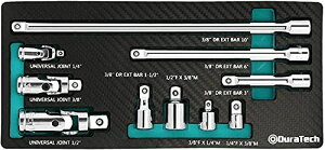 DURATECH \PbgA_v^[ GNXeVo[ jo[T\Pbg \PbgϊA_v^[ p6.35mm 9.5mm 12.7mm CR-V bLdグ [P[Xt 10_Zbg
