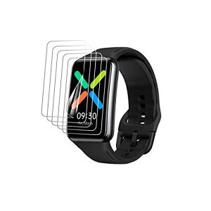 �y5������z For OPPO Watch Free �ی�t�B���� for Watch Free TPU�ی�t�B���� HD��ʑΉ� �C�A�h�~ �����ȒP �ώw�� �����ߗ� �w��h�~ Black