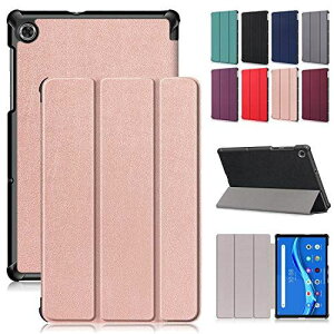 Duanr Lenovo Tab M10 HD (2nd Gen) ZA6W0003JP 10.1�C���` ��p�P�[�X �J�o�[ �X�^���h�@�\ �O�܂� �܂��� �Ռ��z�� �ϏՌ� �^�u���b�g�P�[�X ���[�Y�S�[���h