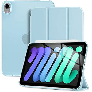 ProCase iPad Mini6 �P�[�X 2021 8.3�C���`�A�X���� �O�܂�X�^���h �n�[�h�o�b�N�J�o�[�A�K�p�@��FiPad Mini 6���� 2021 -�X�J�C�u���[