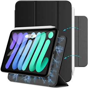 JEDirect iPadmini6 }OlbgP[X(8.3C`A2021fA6p)Pencil2̏[dɑΉ Cz EFCNAbv/X[vt XX}[gیJo[ iPad mini 6p ubN