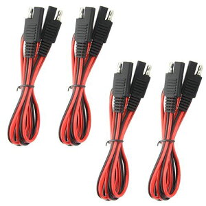 WMYCONGCONG SAE - SAE P[u NCbNfBXRlNgCn[lX 18AWG 1M SAERlN^ 3tB[g (4 PCS 3tB[g) 4{