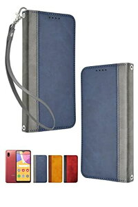 �V�Y�J�E�B��(shizukawill) Galaxy A21 docomo SC-42A au SCV49 �蒠�^ �P�[�X �J�o�[ �o�C�J���[ �X�}�z�P�[�X �l�C�r�[×�O���[�F Navy × Gray