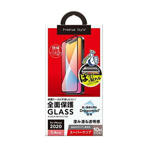 Premium Style iPhone 12 minip t DragontrailtSʕیKX X[p[NA PG-20FGL01FCL