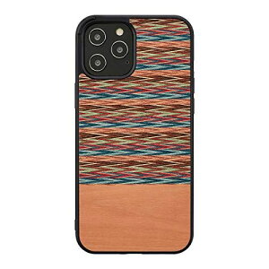 Man&Wood iPhone 12 Pro Max �P�[�X �ؐ� [ ���b�h�K�� ���^ �E�b�h �J�o�[ ��� �n�C�u���b�h �X�g���b�v�z�[�� Qi�[�d ���C�����X�[�d �A�C�t�H�� 12 �v�� �}�b�N�X �J�o�[ ] Browny Check I19262i12PM
