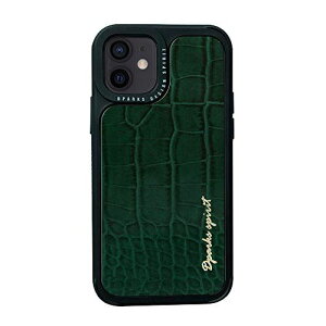 Dparks iPhone 12 mini U[ P[X [ NR_C G{X ^ nCubh ϏՌ Qi[d CX[d ACtH 12 ~j Jo[ ] LEATHER COVER CROCO GLOSS DS19770i12(O[)