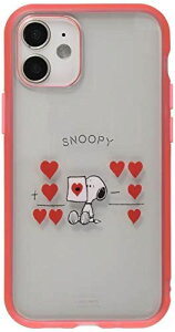 �O���}���f�B�[�Y �s�[�i�b�c IIIIfit Clear iPhone12 mini(5.4�C���`)�Ή� �P�[�X �n�[�g SNG-510C ���b�h