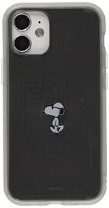 �O���}���f�B�[�Y �s�[�i�b�c IIIIfit Clear iPhone12 mini(5.4�C���`)�Ή� �P�[�X �W���[�E�N�[�� SNG-510B �u���b�N