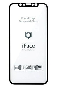 iFace iPhone 11 Pro/XS/X p KXtB EhGbW ʕیV[g [ubN]